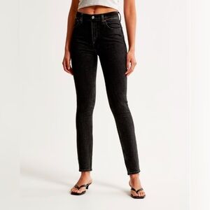 abercrombie skinny high rise jeans
